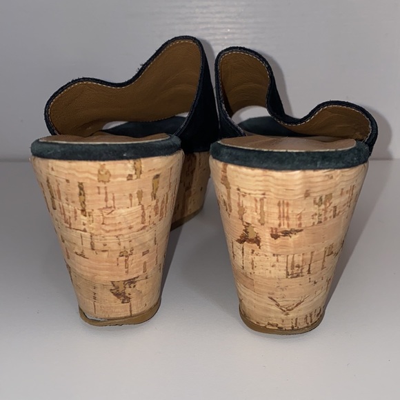 Barney’s New York Black Suede Wedge - Picture 5 of 8